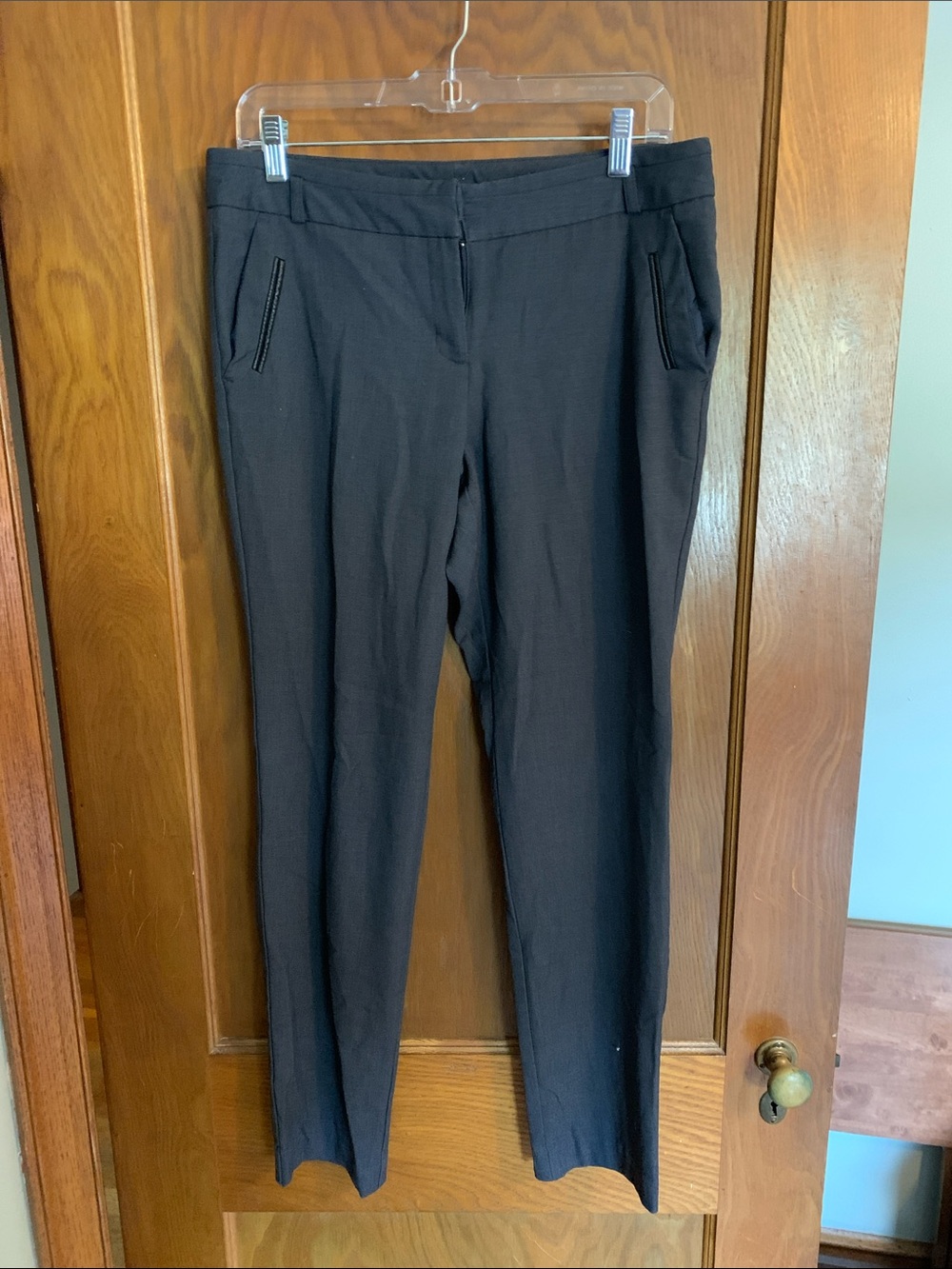 Worthington Black Slim Straight Chinos for Men